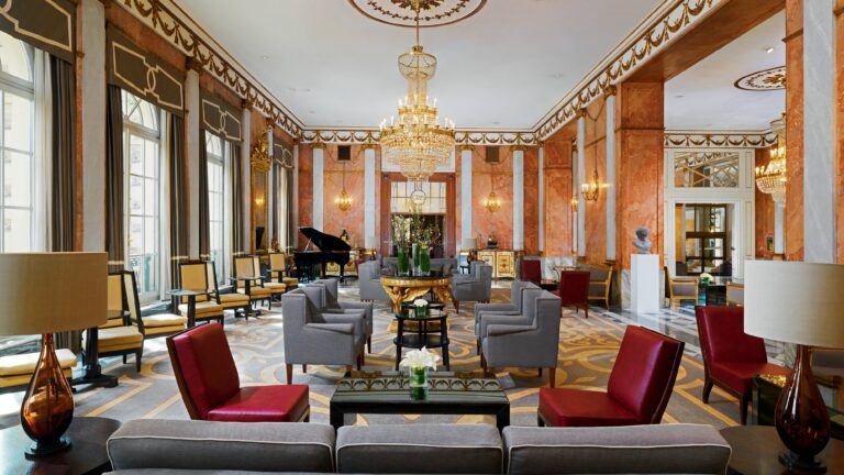 The Lobby Interior, The Westin Excelsior Rome
