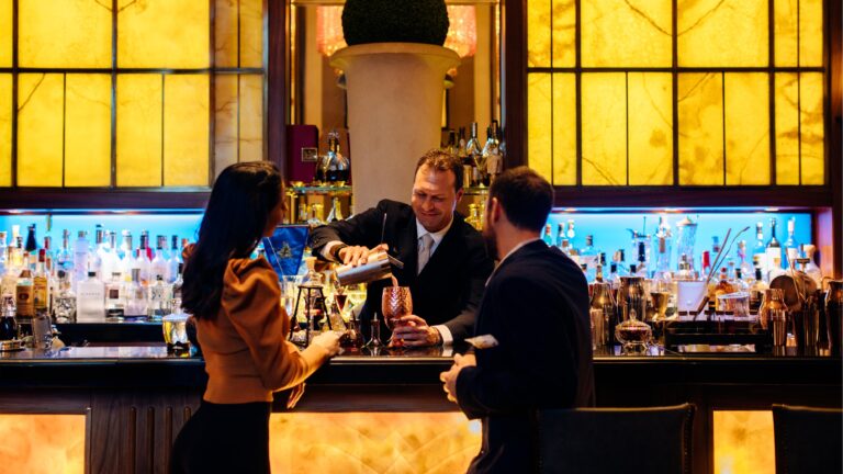 Cocktails at ORVM, The Westin Excelsior Rome