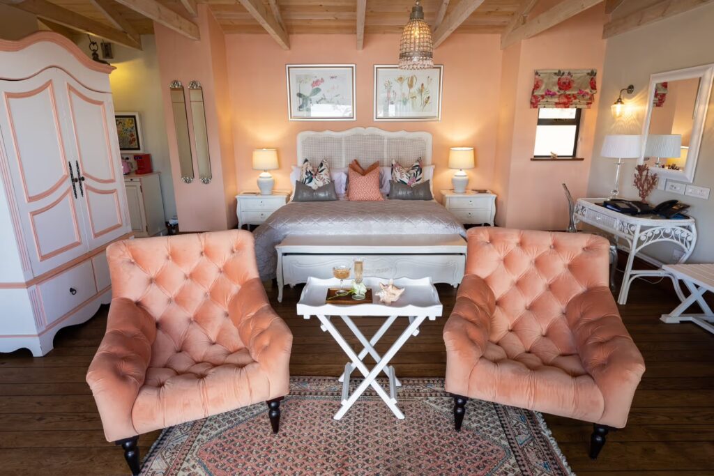 Saint Marie Island Suite bedroom, Tintswalo Lodges