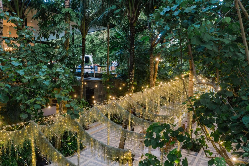 Glass House in the garden