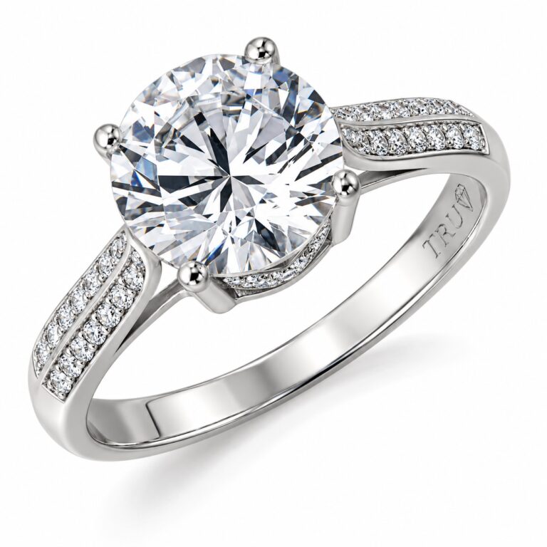 4.40 Carat Grand Accolade Ring in the Tru-Diamonds range, Tru-Diamonds™