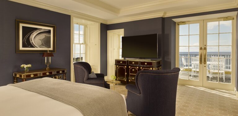 The Lighthouse Suite master bedroom, Trump Turnberry