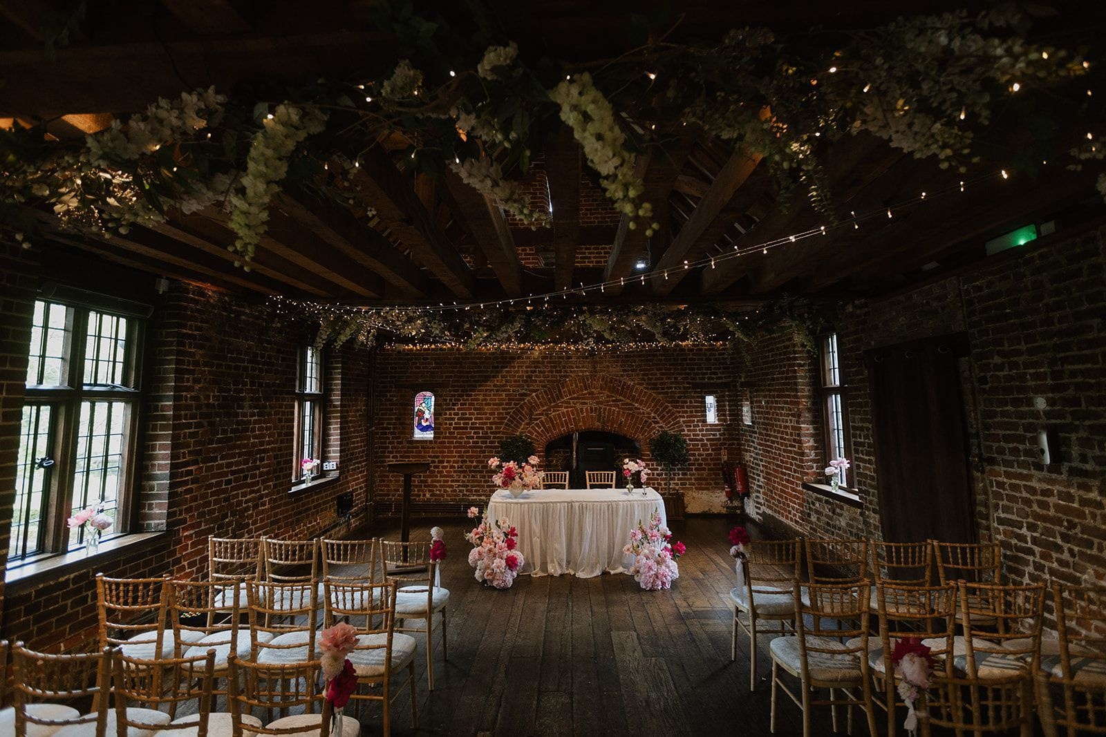 The Tudor Gallery Set for a Ceremony, Tudor Barn Eltham
