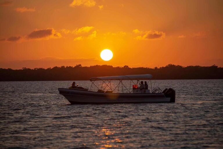 Sunset cruise on the lagoon, Umaya Resort and Adventures