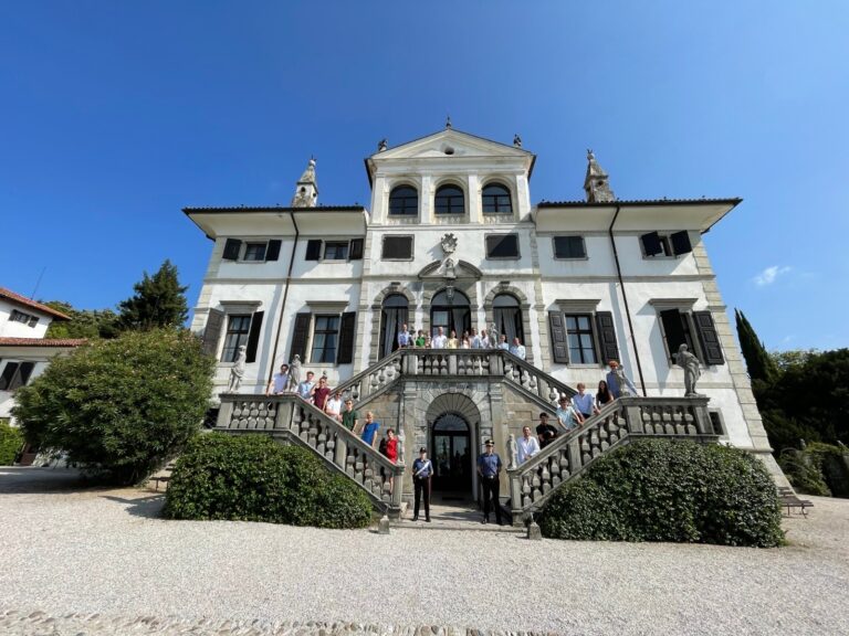 The Villa Facade, Villa Gallici Deciani