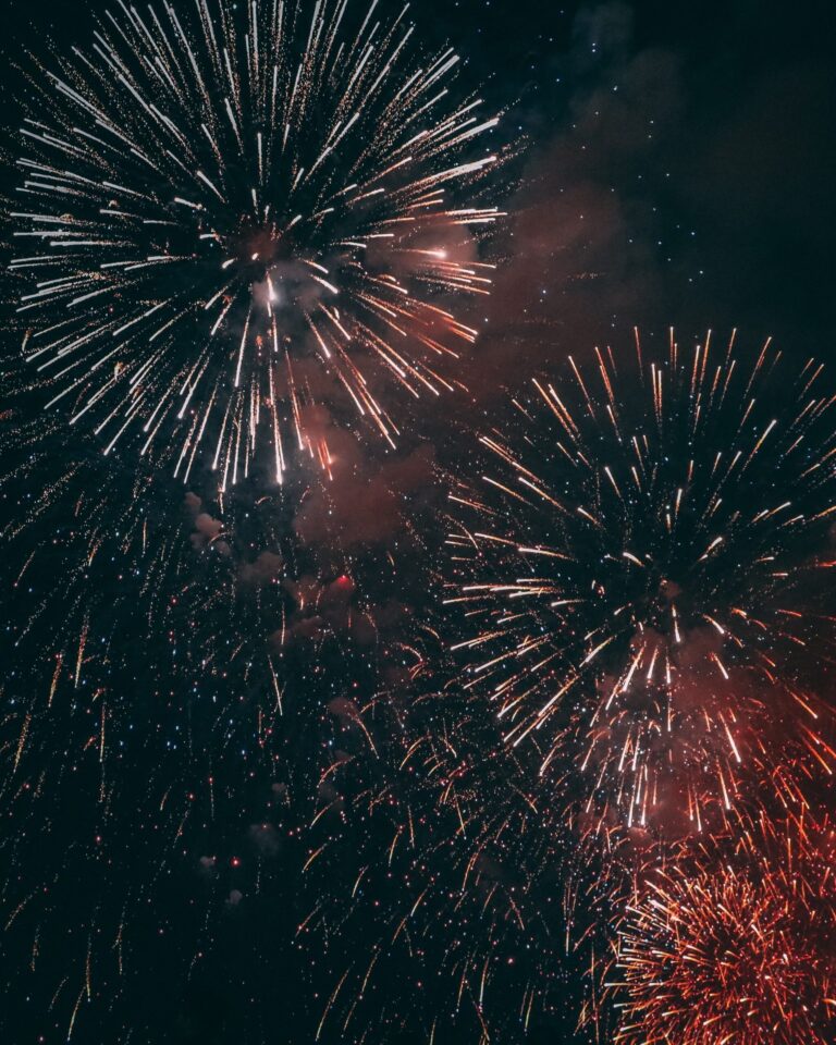 Fireworks over the Villa, Villa Gallici Deciani