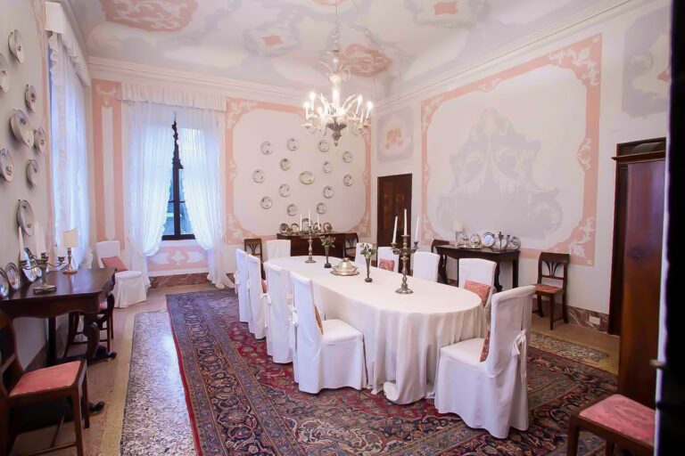 The Frescoed Dining Room, Villa Gallici Deciani