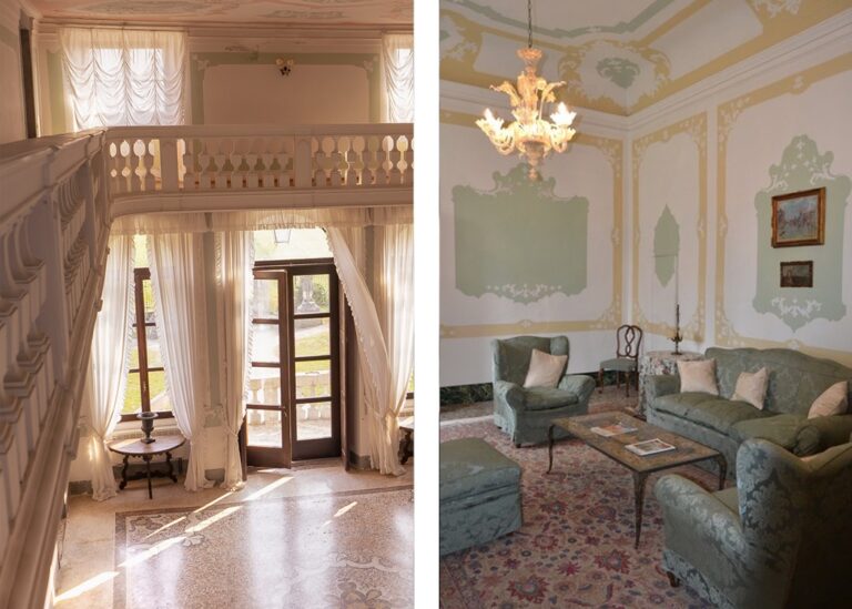 The Piano Nobile Salon, Villa Gallici Deciani