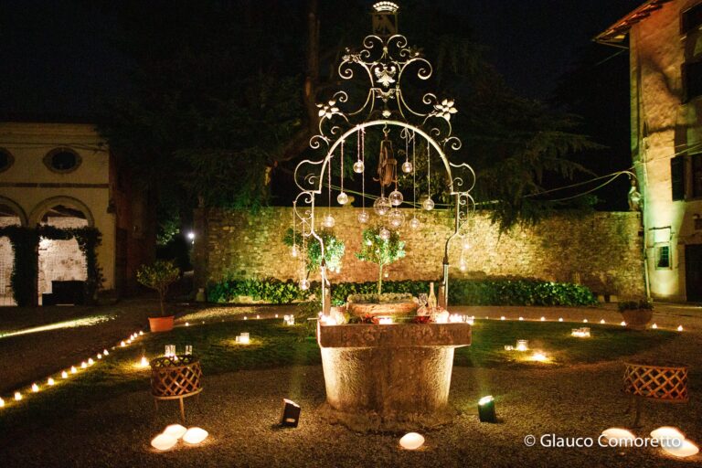 An Evening in the Courtyard, Villa Gallici Deciani