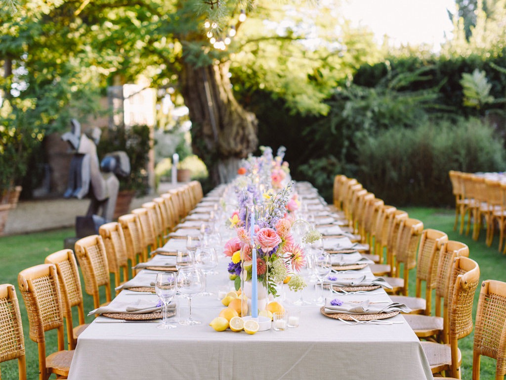 The whole estate for the wedding party