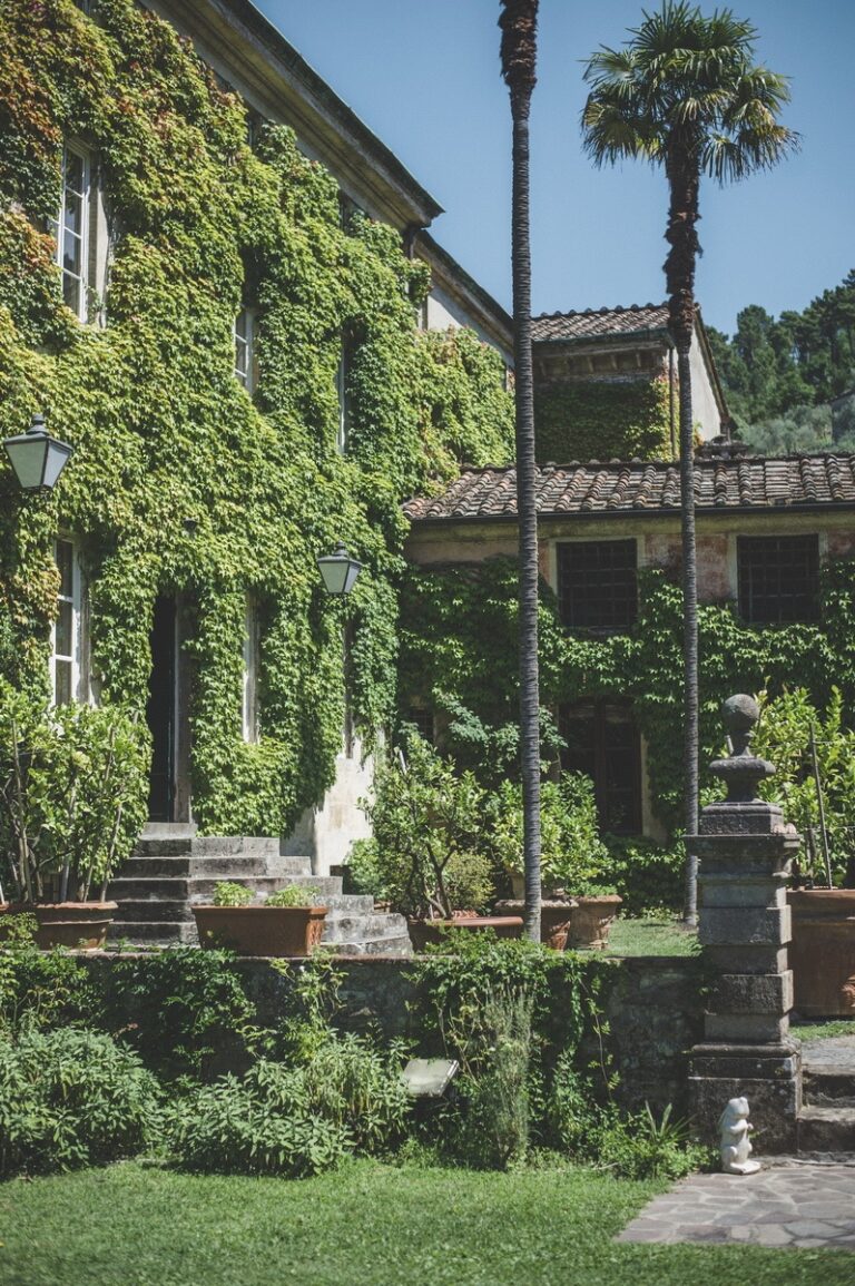 The ivy-clad villa, Vorno, Lucca, Villa Michaela