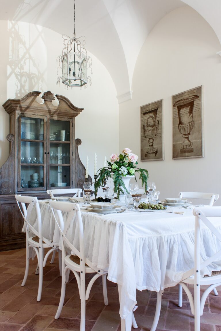 A Table in the Salon, Villa Nena
