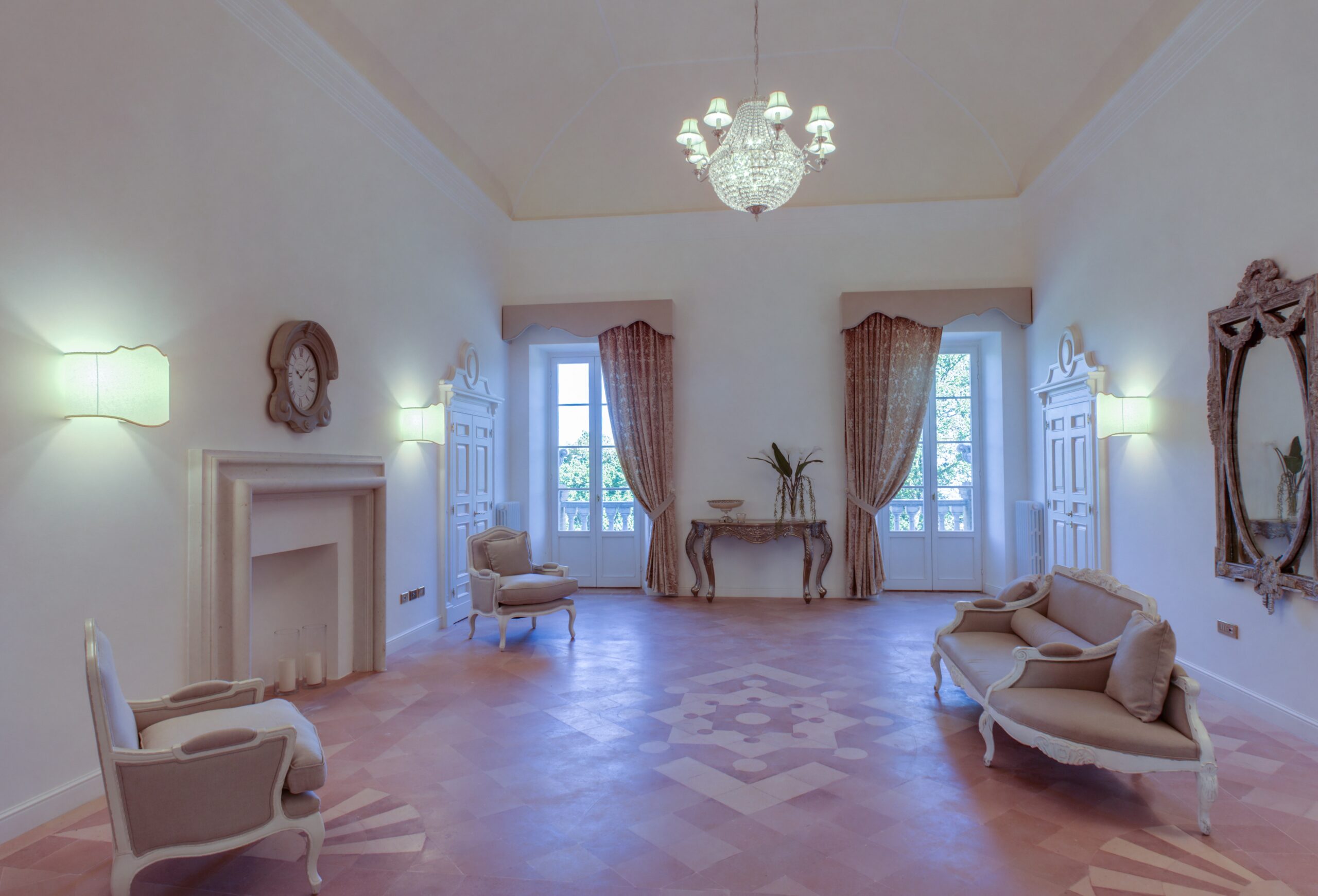 A Frescoed Salon, Villa Nena