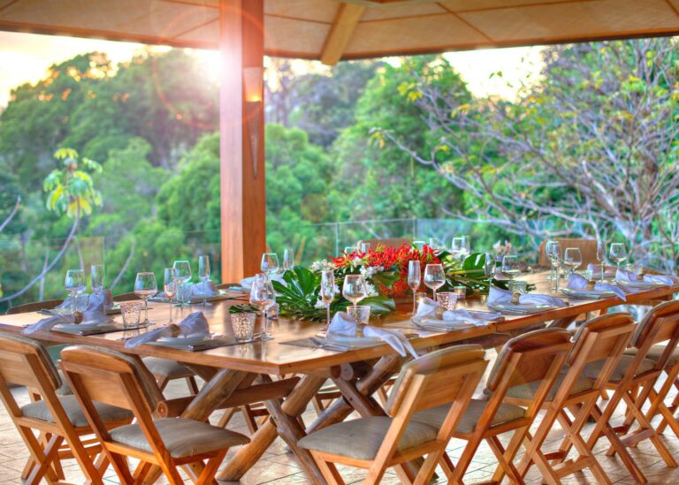 Dining terrace, Villa Punto de Vista