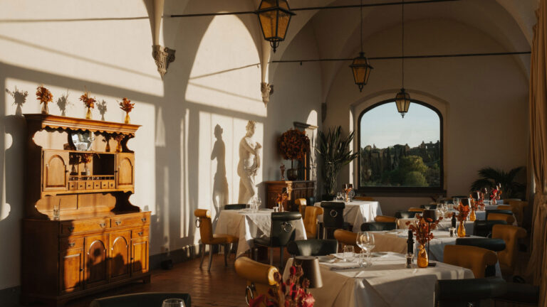 The Il Conventino di Marignolle restaurant, Villa Tolomei Hotel