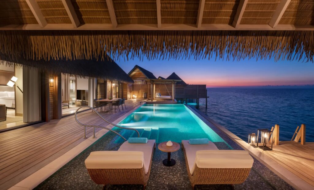 Overwater villas