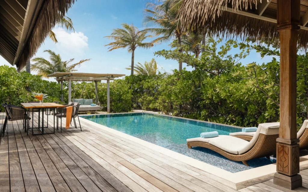 Beach villas