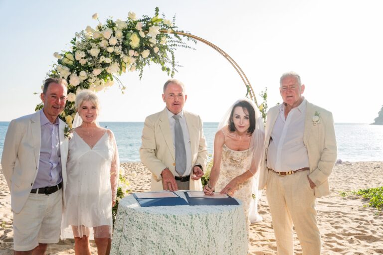 Vows read during a beach vow renewal, Phuket, Wedding Celebrant Phuket - Paul Cunliffe