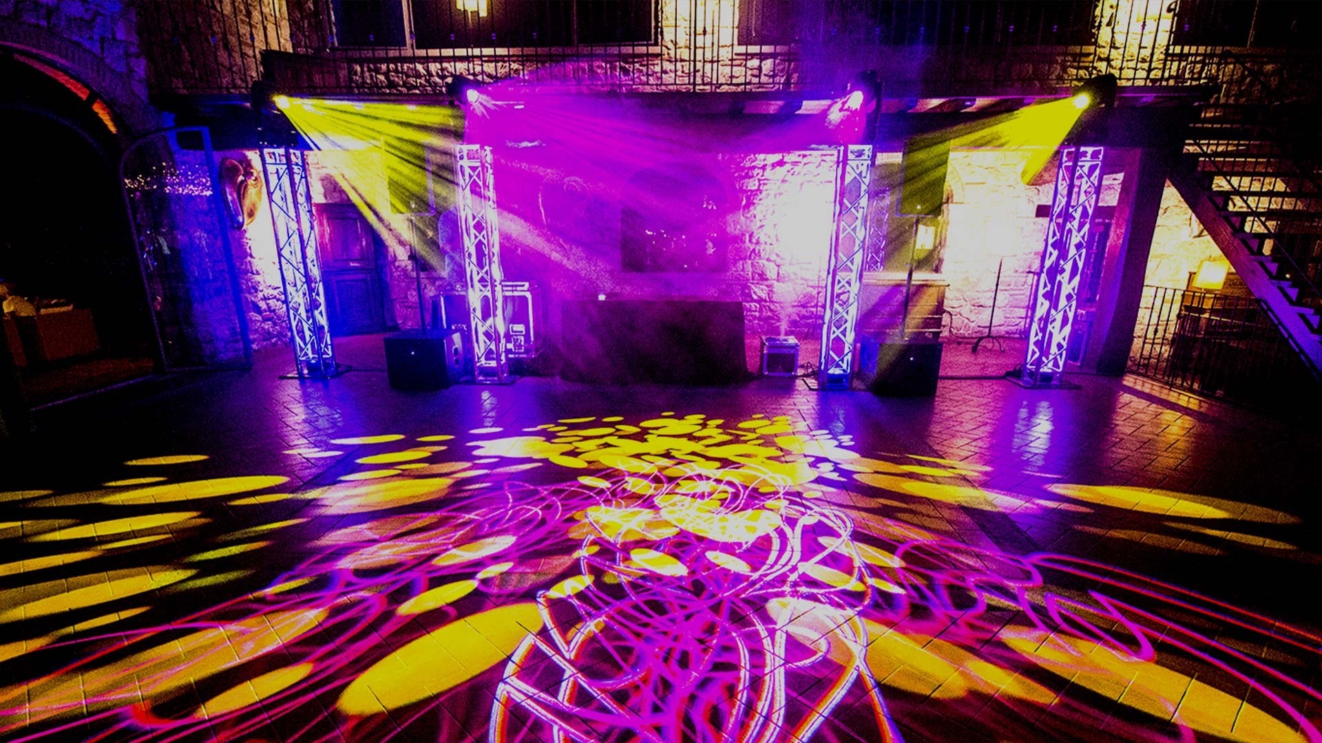 , Wedding Music and Lights