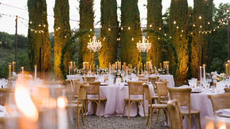 , Wedding Music and Lights