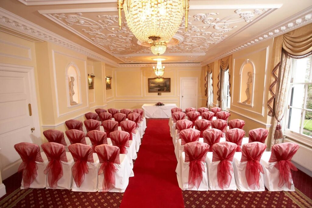Eight banqueting rooms and a marquee