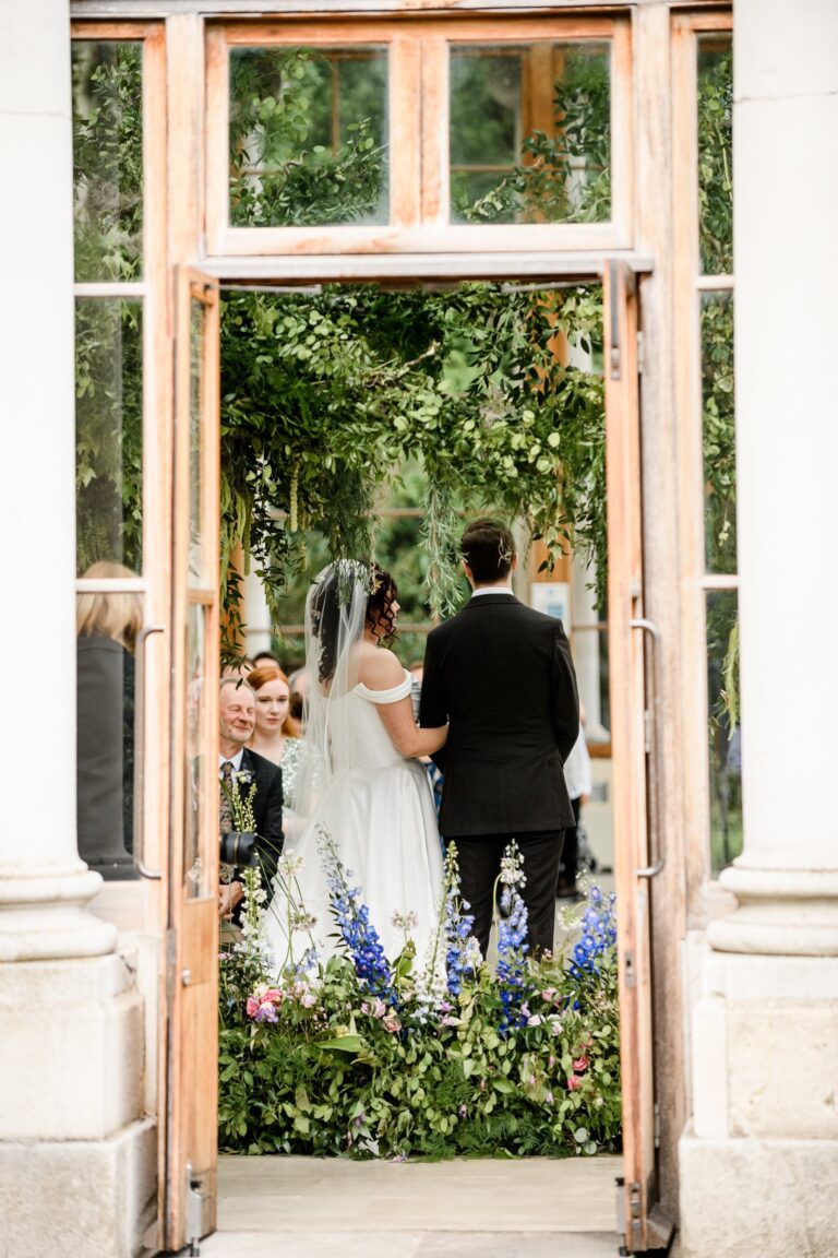 A wedding ceremony in the Nash Conservatory at Kew Gardens, Wildabout