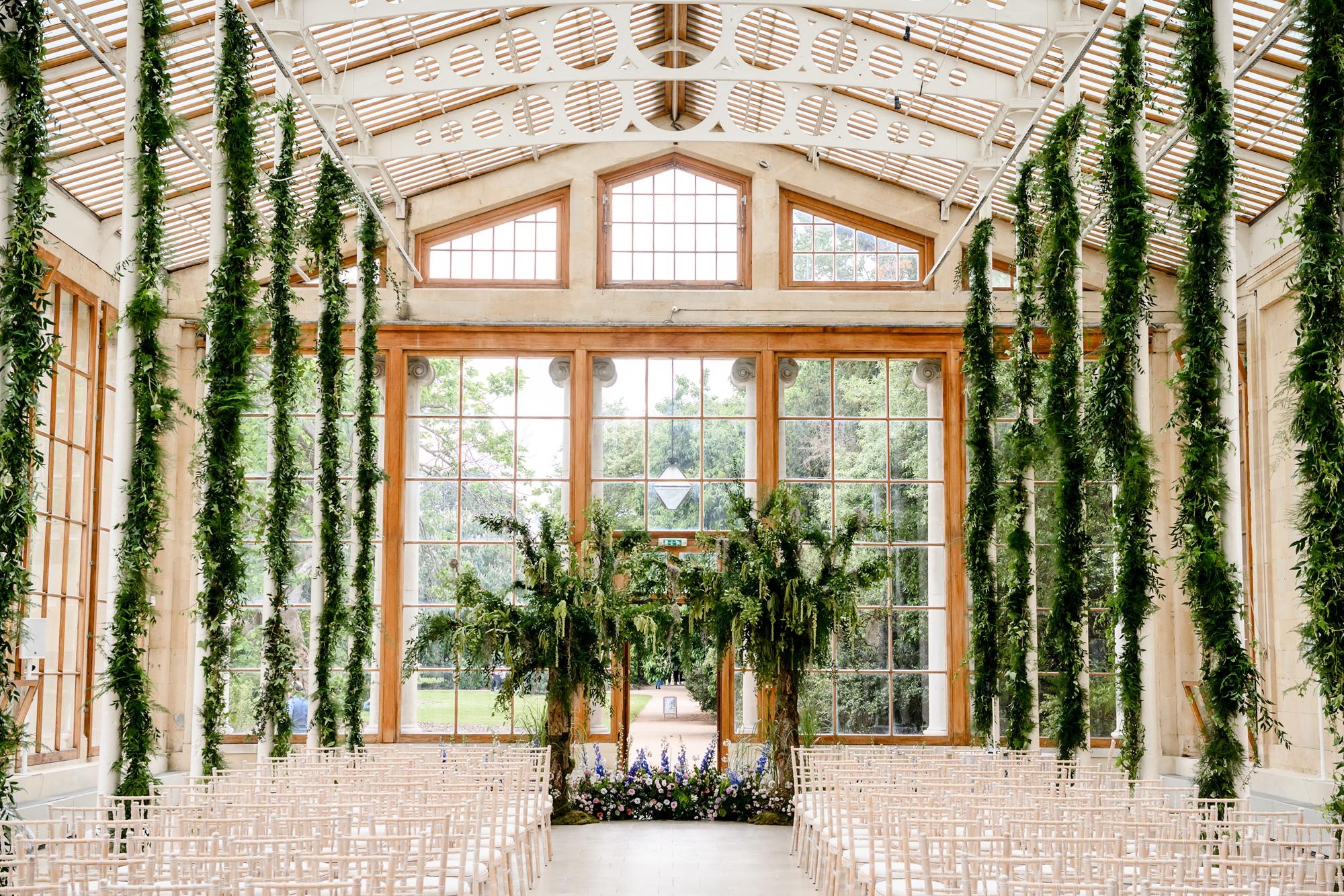 Living columns of foliage line the aisle, Kew Gardens, Wildabout