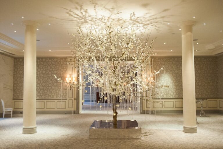 A sculptural blossom installation, Wildabout