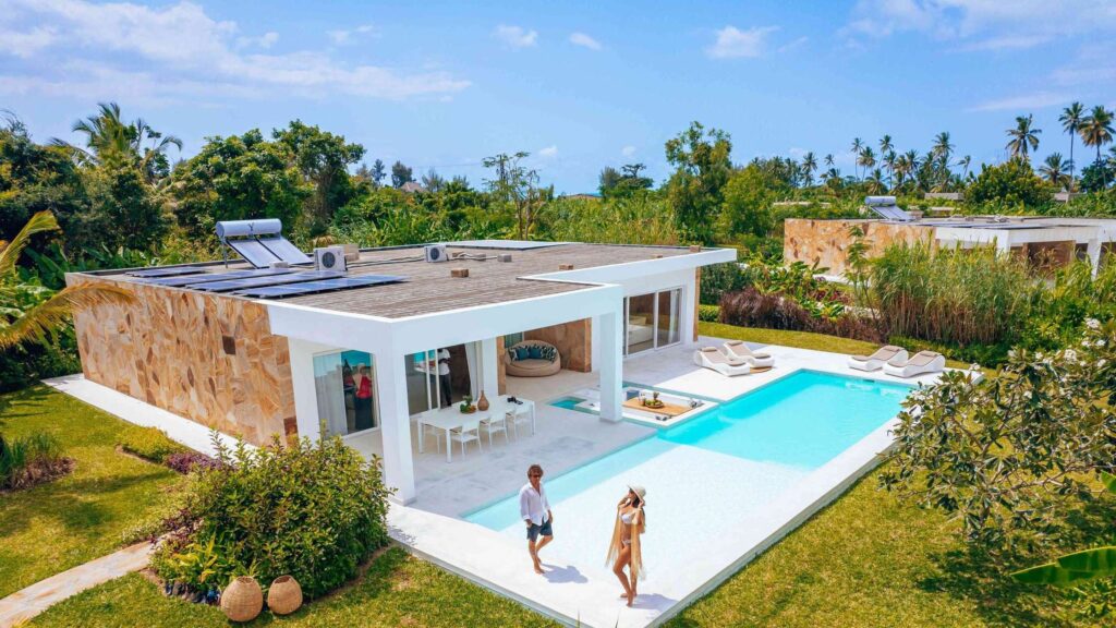 Honeymoon Beach Front Villa with Pool
